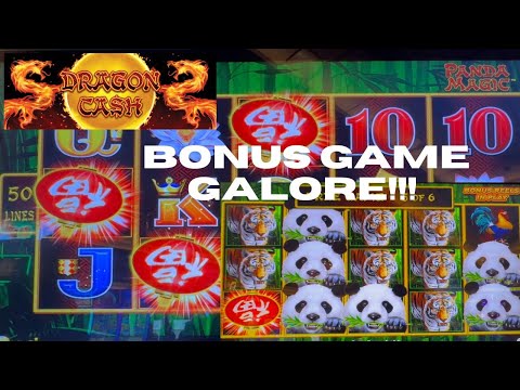 HITTING BONUS FEATURES & A JACKPOT ON DRAGON CASH & DRAGON LINK 🐉🐼💰