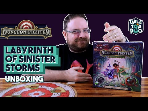 Unboxing the NEW Dungeon Fighter Labyrinth of Sinister Storms Adventure
