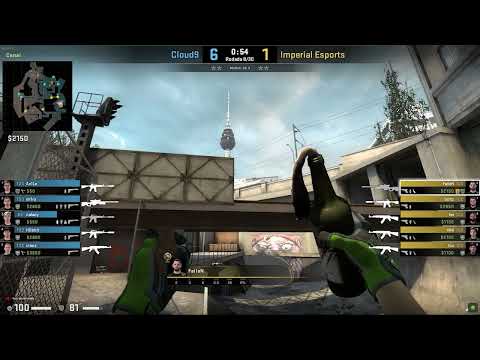 Pov csgo demo FalleN (35/28) Imperial vs Cloud9 - Overpass (PGL Major Antwerp 16/05/2022)