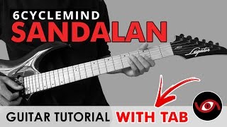 Sandalan - 6Cyclemind Guitar CHORDS + SOLO Tutorial (WITH TAB)