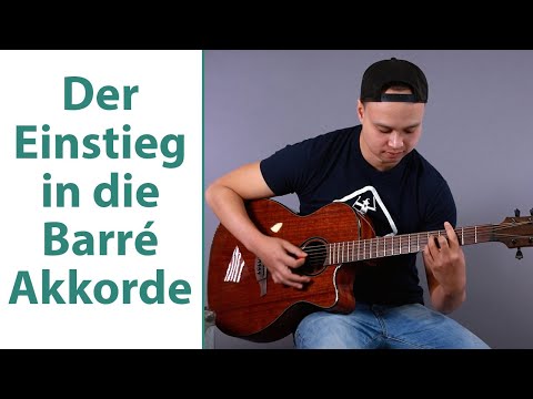 Barré Akkorde - Barré Griffe lernen Gitarre (F# und F#m Akkord Gitarre)