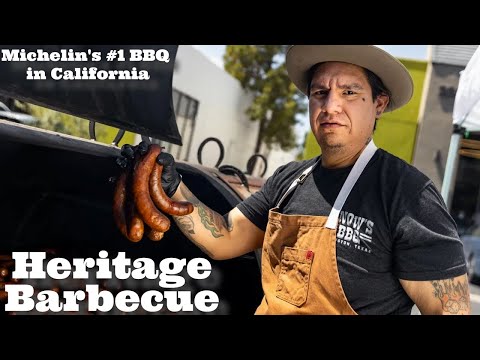 Inside Heritage Barbecue Pit Room  [Michelin's #1 BBQ in California]