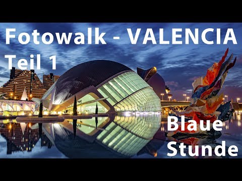 Moderne Architektur fotografieren. Blaue Stunde. Fotowalk Valencia. Olaf Munderloh Fotografie
