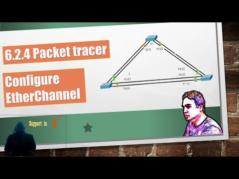 6.2.4 Packet Tracer – Configure EtherChannel