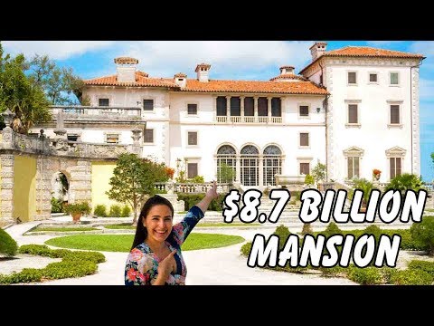 Touring an $8.7 BILLION Mansion! @ Vizcaya Museum and Gardens