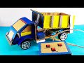 Dump Truck Making Easy How To Make RC Dump Truck At Home From Cardboard