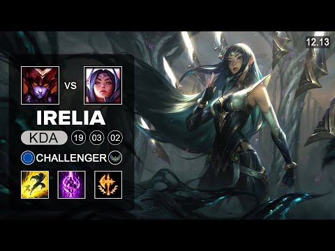 Irelia vs Shyvana Top - EUW Challenger - Patch 12.13 Season 12