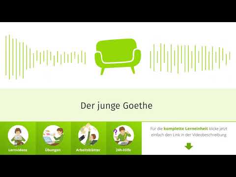 Der junge Goethe: Fakten zum deutschen Schriftsteller