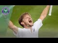 David Goffin wins two incredible points in a row to beat Daniil Medvedev at Wimbledon 2019