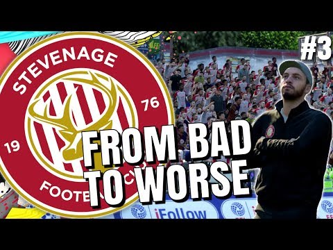 Fifa 20 Stevenage RTG Career Mode Ep 3 - Just Not Good Enough