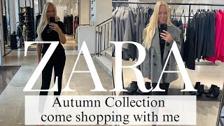 ZARA AUTUMN SHOPPING HAUL TRY ON COME SHOPPING WITH ME TO ZARA