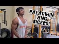 SOLID SUPERSET WORKOUT PARA SA BICEPS | MEAL PREP