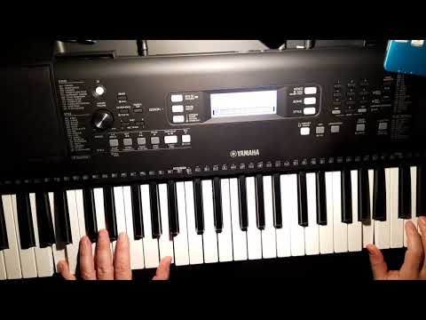 Yamaha PSR-E373 create Sound,  Pulstar Vangelis