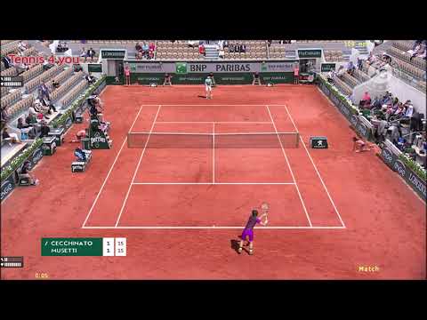 marco cecchinato vs lorenzo musetti Roland Garros 2021 R3 highlights | French open 2021