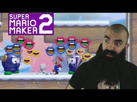 Mario Maker 2: No Skip Endless Super Expert Challenge #5 - The Worst Level So Far..