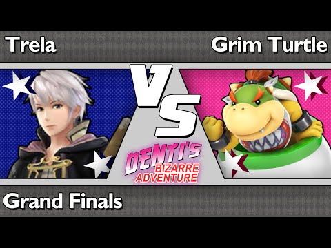 DBA1 Smash 3DS - Trela (Robin) vs Grim Turtle (Bowser Jr,Falcon) - Grand Finals