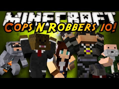 Minecraft Mini-Game : COPS N ROBBERS 3.0 ROUND TEN!