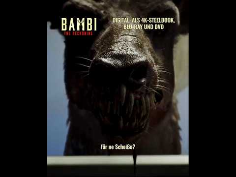 BAMBI: THE RECKONING Coming soon on Digital, 4K-Steekbook, Blu-ray and DVD in Germany on October 23!