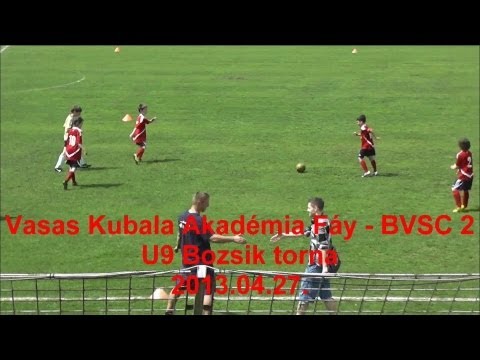 Vasas Kubala Akadémia Fáy - BVSC 2 U9 Bozsik torna 2013.04.27.