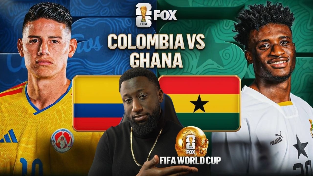 Colombia vs Ghana | 2026 FIFA World Cup Round Of 32 | Live Reactions & Commentary