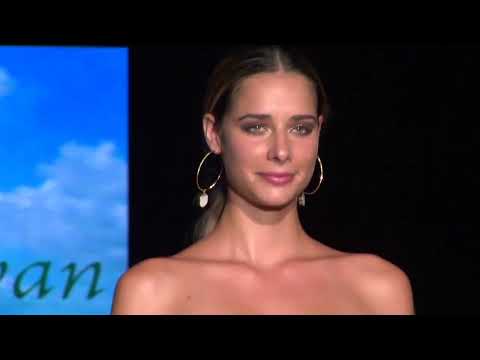 Caterina Balivo for FLAVIA PADOVAN Blue  Fashion Beach Summer 2014 - Swimwear & Underwear