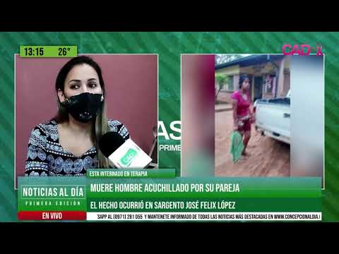 Muere hombre acuchillado por su pareja