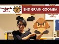 8 Bit End Grain Goomba Super Mario Bros Pixel Art Tutorial