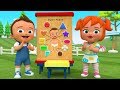 Learning Body Parts With Color Shapes Wooden Toy Set 3D Kids Fun Play Educational Baby Videos