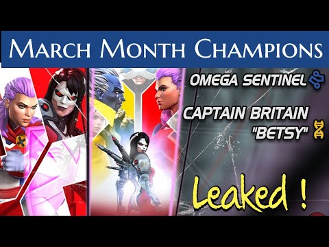 Omega Sentinel & Captain Britain Betsy | March Month Champions ? |