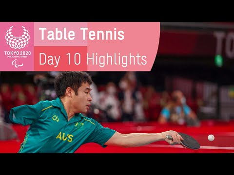 Table Tennis Highlights | Day 10 | Tokyo 2020 Paralympic Games