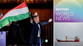 Hungary ousts Orbán after 16 years; US blockades Iranian ports as oil surges