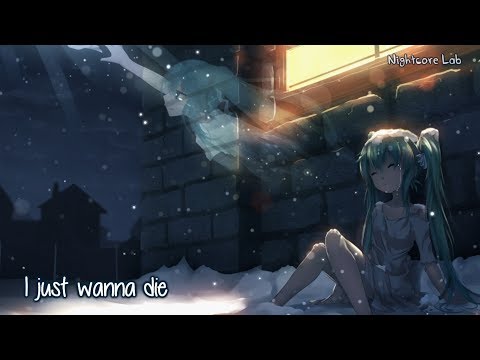 Nightcore 1-800-273-8255 (Lyrics)