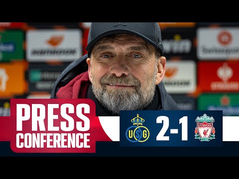 'Who cares' 😂 Klopp on potential offside | Union Saint-Gilloise 2-1 Liverpool | LFC Press Conference