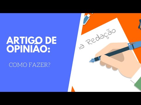 ARTIGO DE OPINIÃO - Como fazer?