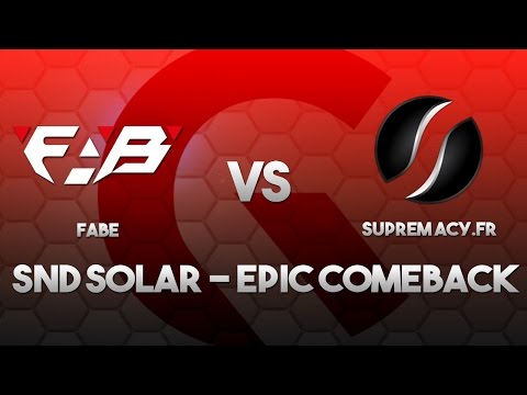 fabE vs Supremacy - Gfinity SnD - Epic Comeback Solar