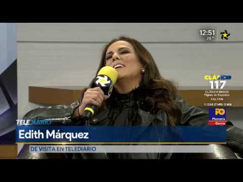 Edith Márquez cantando "Pasos" a capella