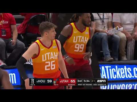 James Harden All Game Actions 04/20/2019 Houston Rockets vs Utah Jazz Highlights