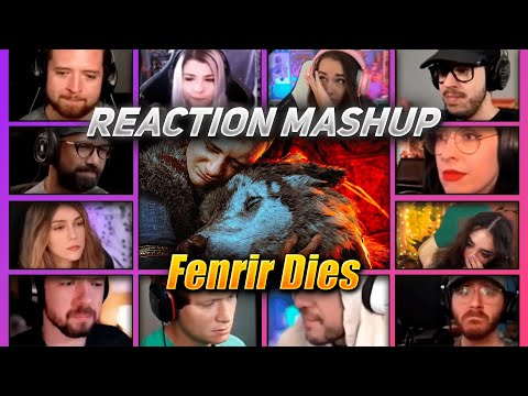 Fenrir Dies God Of War Ragnarok Reaction Mashup
