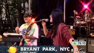 Michelle Branch &amp; Santana - The Game Of Love (Live @ Good Morning America 20030620)