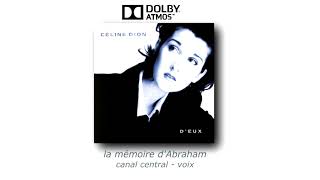 Céline Dion - La mémoire d&#39;Abraham (studio acapella)