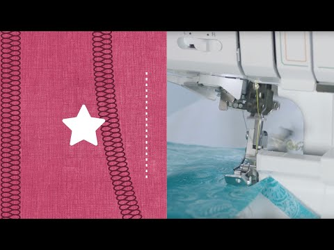 Brother Airflow 3000 – Nähen von Rollsäumen