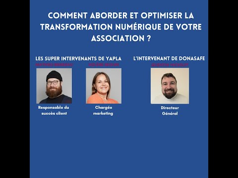 Replay - Digitaliser son association avec yapla
