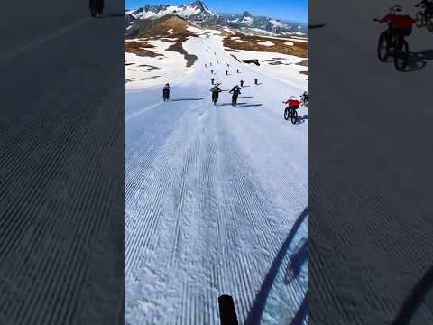 Megavalanche 2024 | Mountain of hell 2024 #shorts