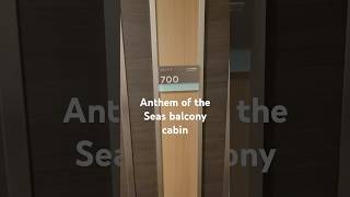 Anthem of the Seas balcony cabin  #anthembalconyroom #cruisebalcony