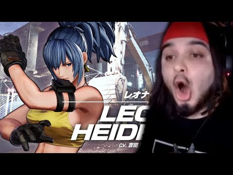 ITS THAT SIMPIN TIME AGAIN!! BONKOTZU REACTS: KOFXV Leona Heidern Trailer