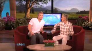 Kellan Lutz Surprises Ellen's Audience