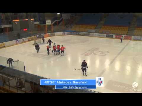 BKS Bydgoszcz - ŁKH Łódź / Skrót / 2 Polska Hokej Liga [13.02.2016]