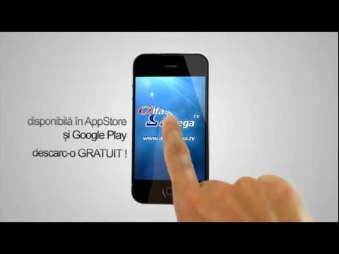 Aplicatia mobila Alfa Omega TV pentru iPhone, iPad si Android - live TV, program, stiri, rugaciune