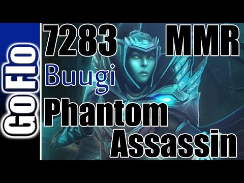Phantom Assassin 6.88 Buugi 7283MMR Dota 2 Pro Gameplay