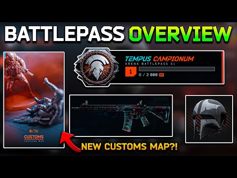 Everything you need to know about the *NEW* Tarkov Arena Battlepass & more